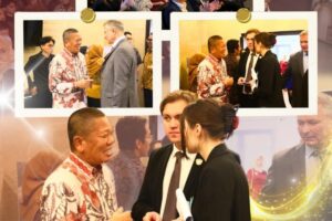 Menghadiri Perayaan Hari Jadi ke-60 Russian House