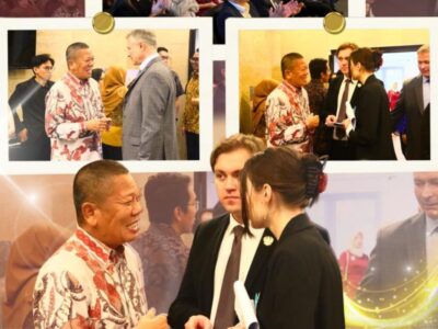 Menghadiri Perayaan Hari Jadi ke-60 Russian House